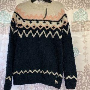 NWT Abercrombie kids fair isle sweater size 15/16